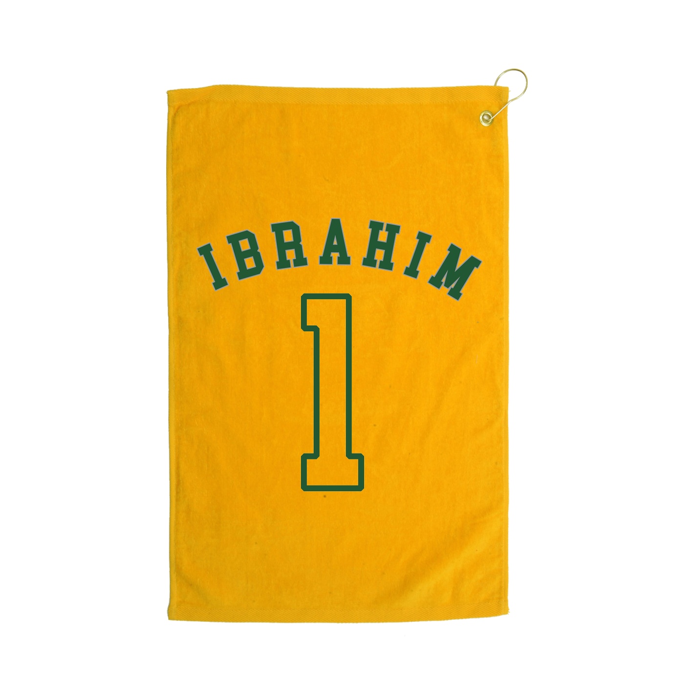 Golf Towel — Shirsey Arch in Gold
