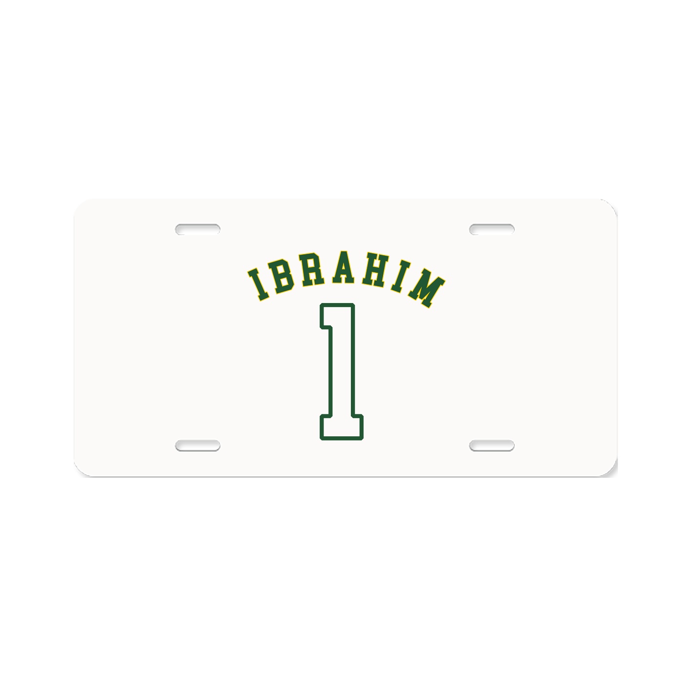 License Plate — Shirsey Arch in Classic