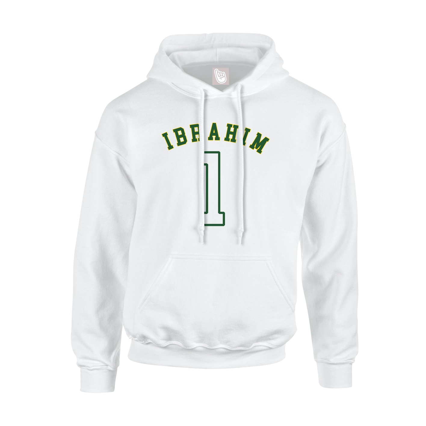 Hoodie — Shirsey Arch in White