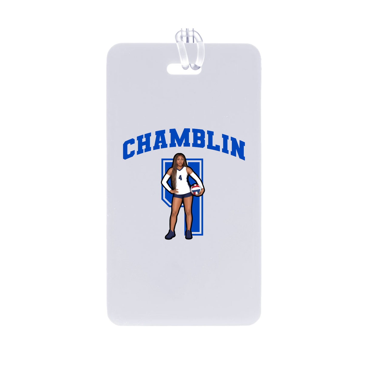 Bag Tag — Number in Classic