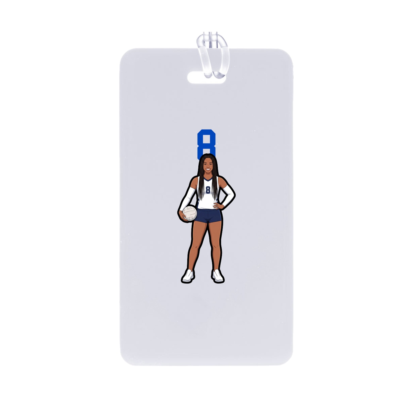 Bag Tag — Number Top in Classic
