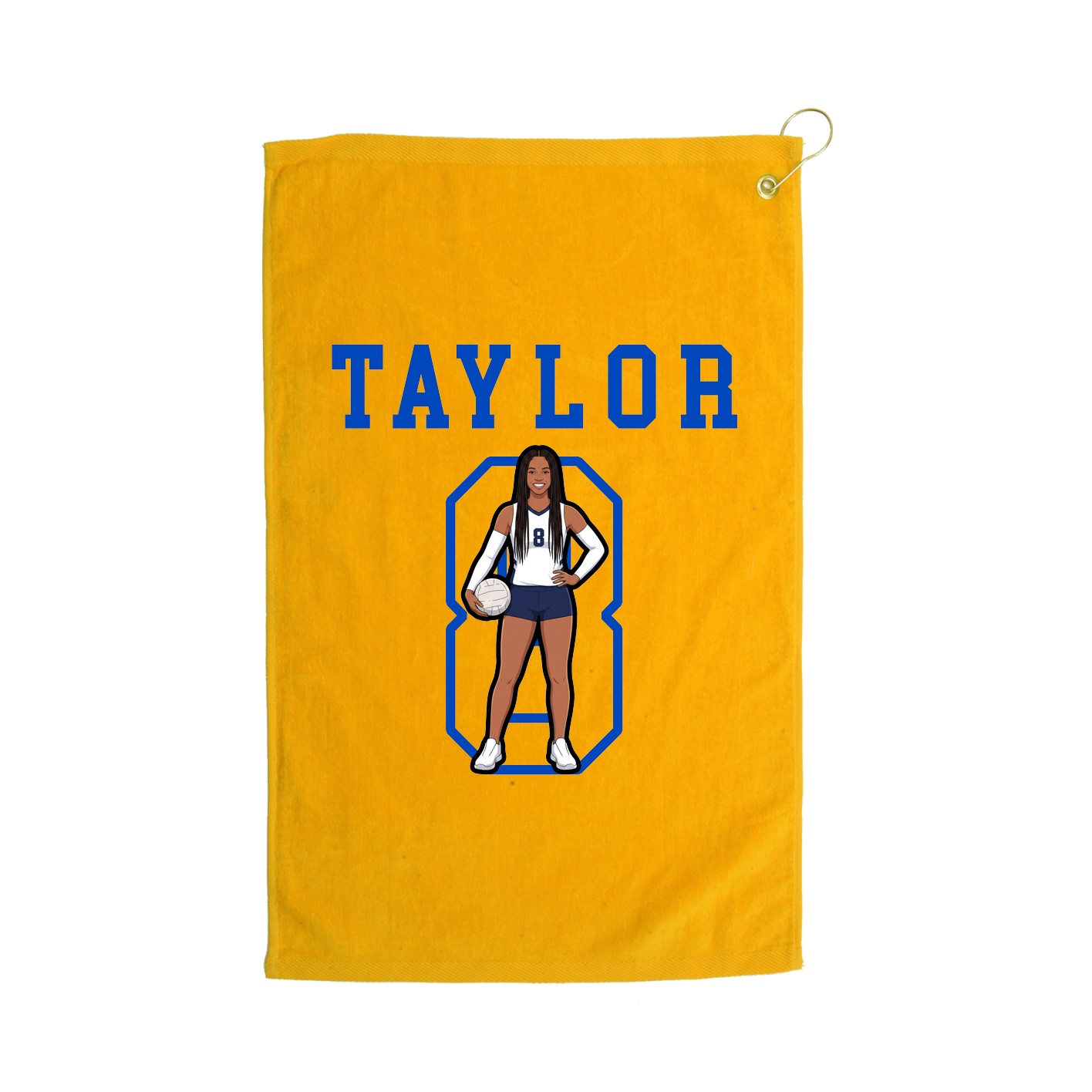 Golf Towel — Shirsey in Gold