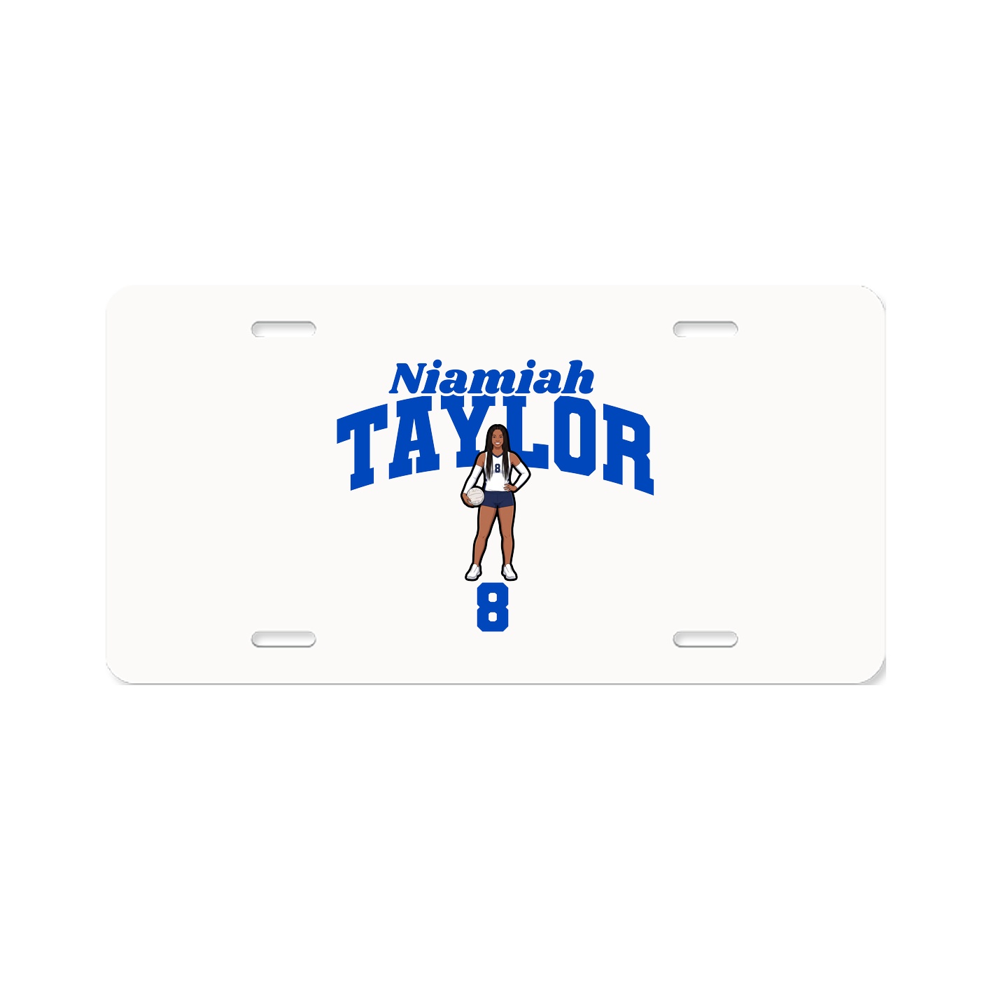 License Plate — Signature Arch in Classic
