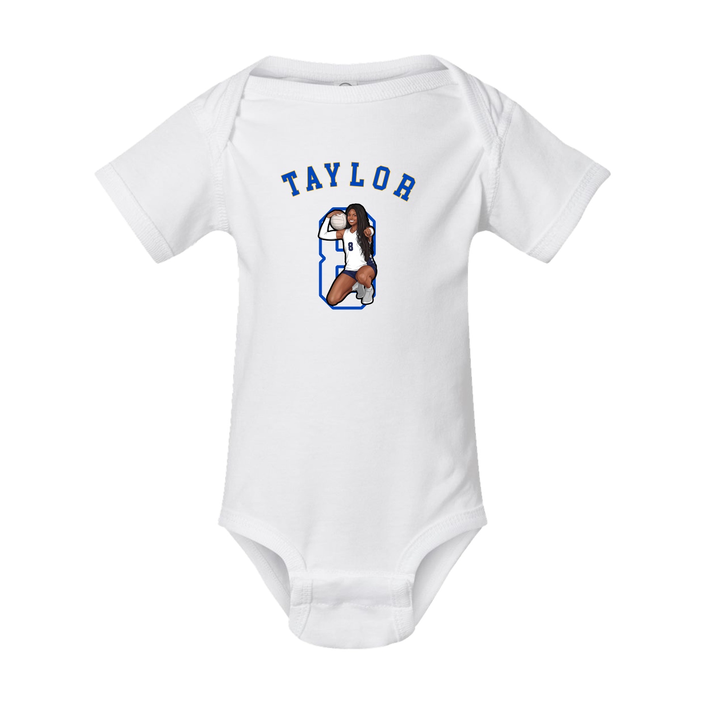 Baby Onesie — Shirsey Arch in White