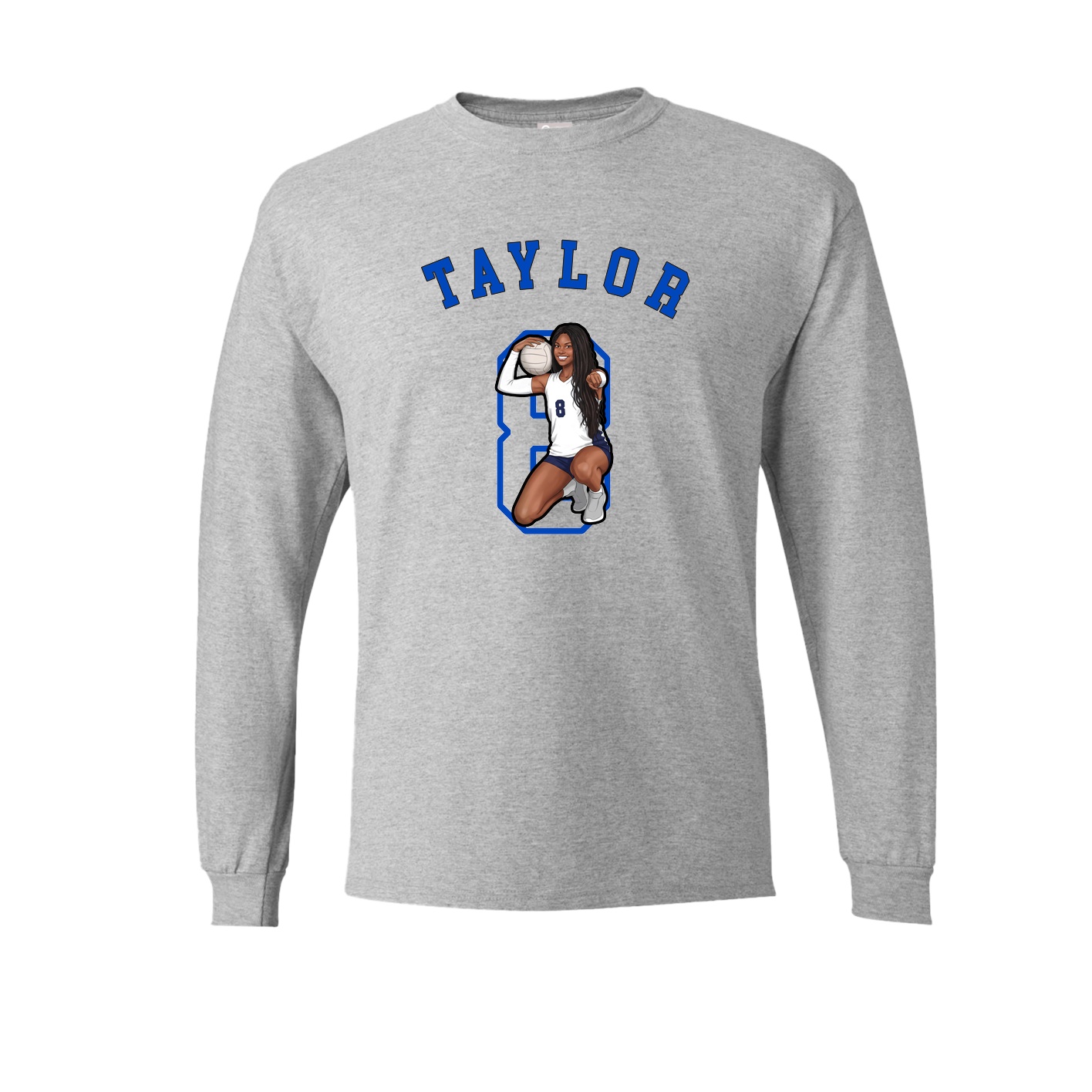 Long Sleeve Tee — Shirsey Arch in Grey