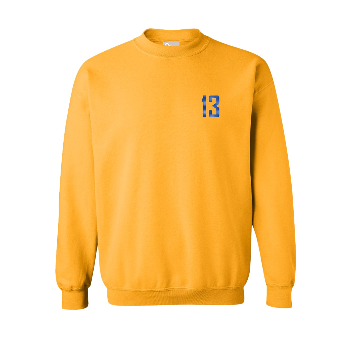 Fleece Crew — Front Shirsy in Gold