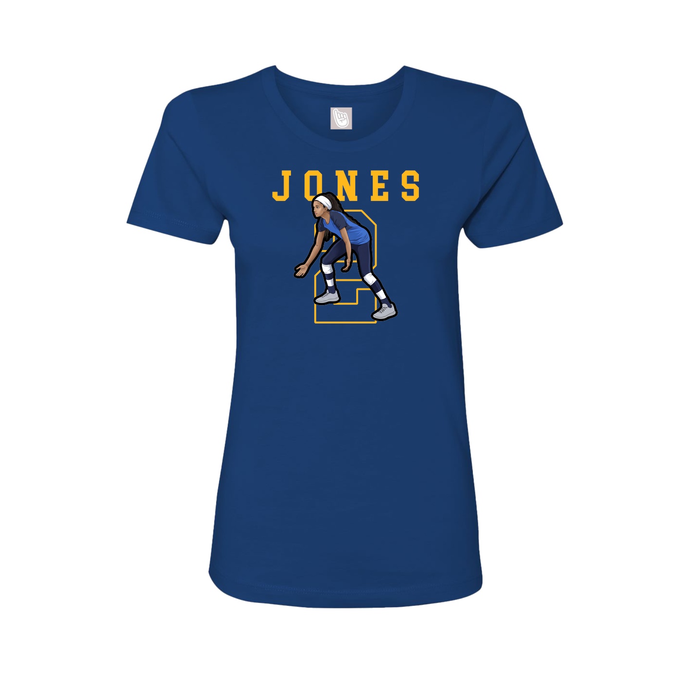 Fitted Women's Tee — Shirsey in Royal