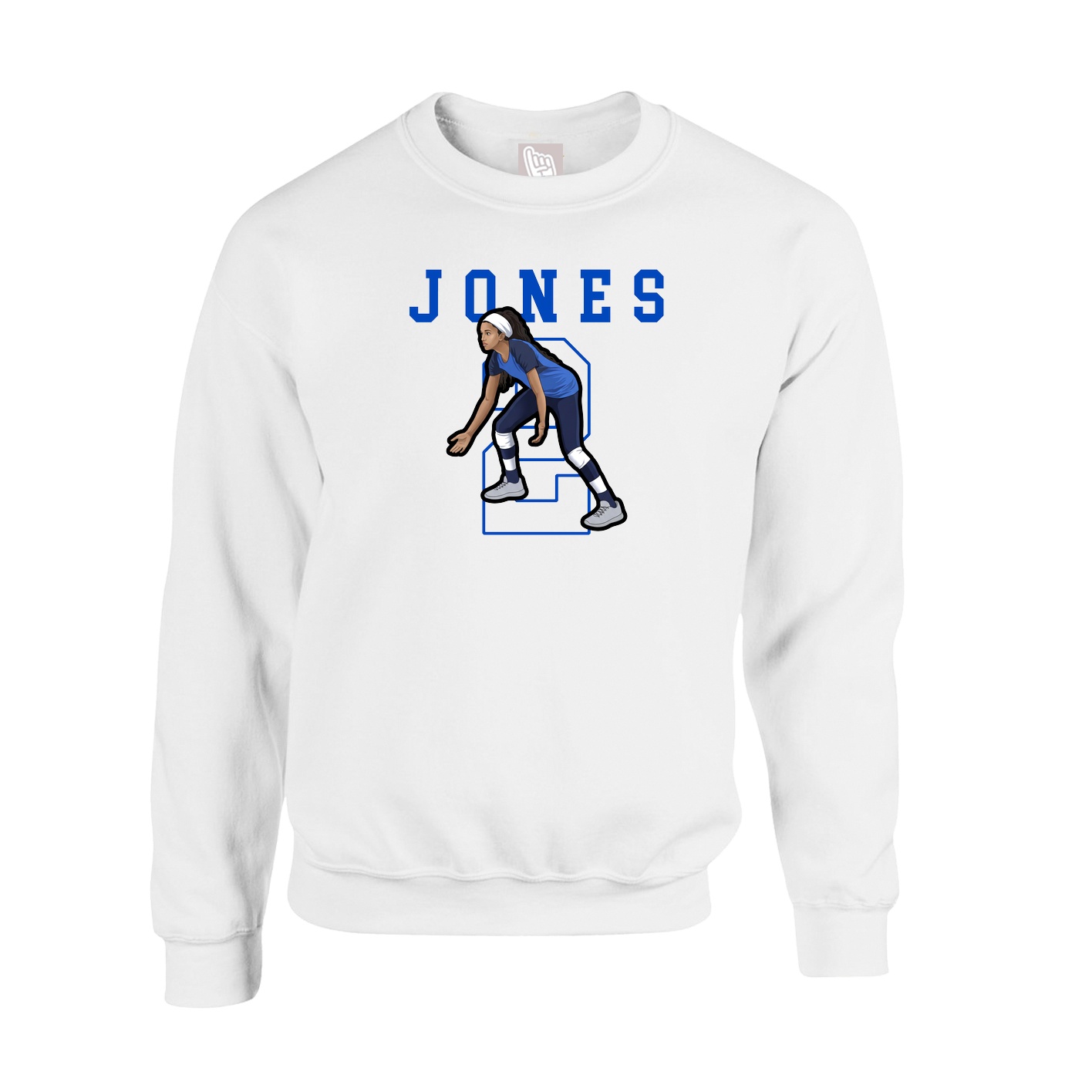 Fleece Crew — Shirsey in White