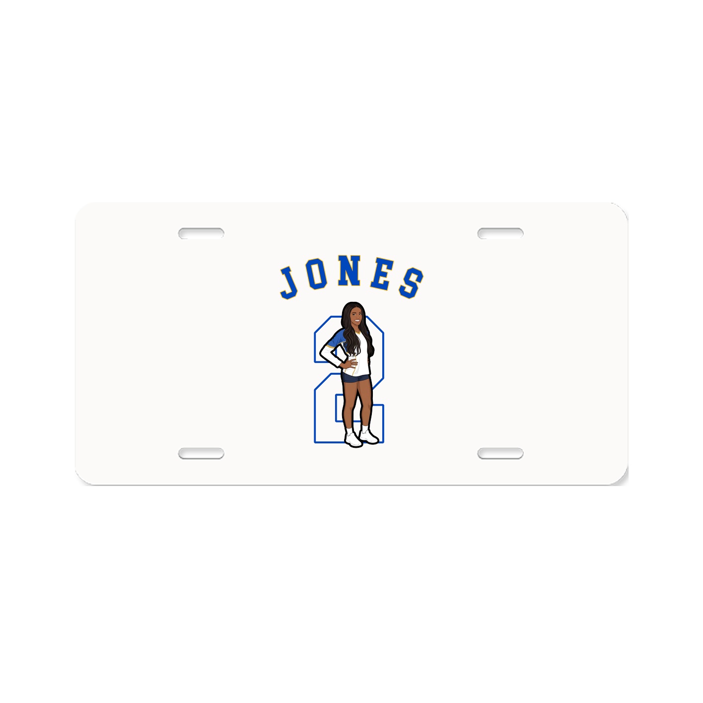 License Plate — Shirsey Arch in Classic