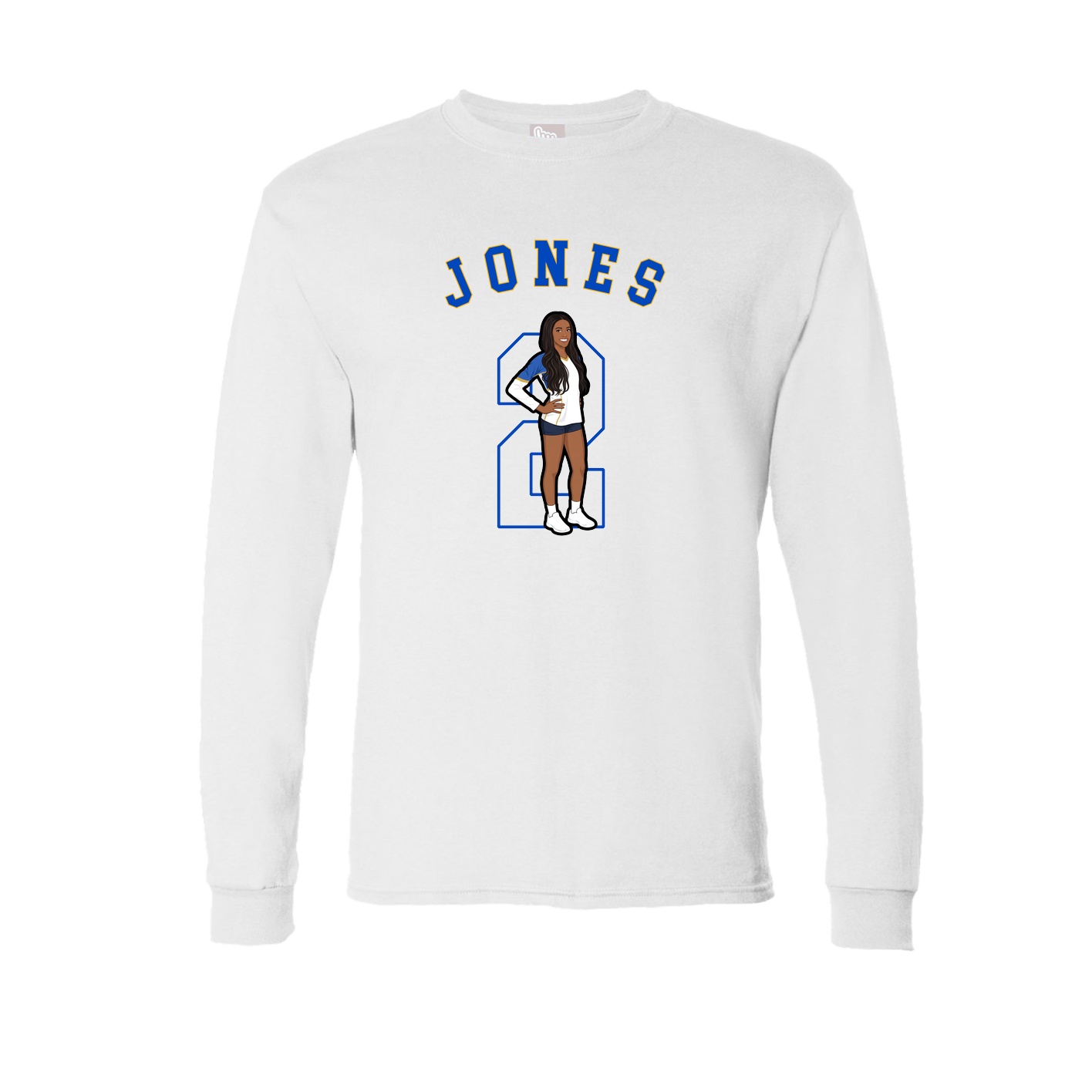 Long Sleeve Tee — Shirsey Arch in White