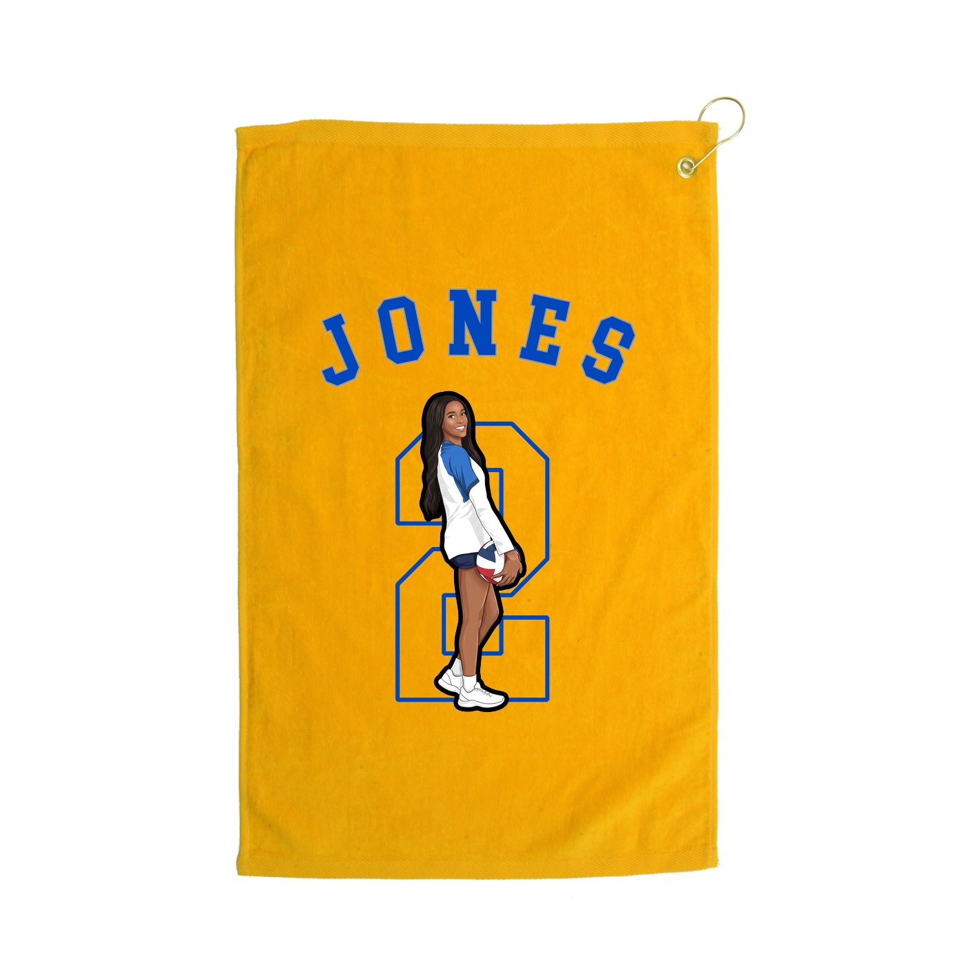 Golf Towel — Shirsey Arch in Gold