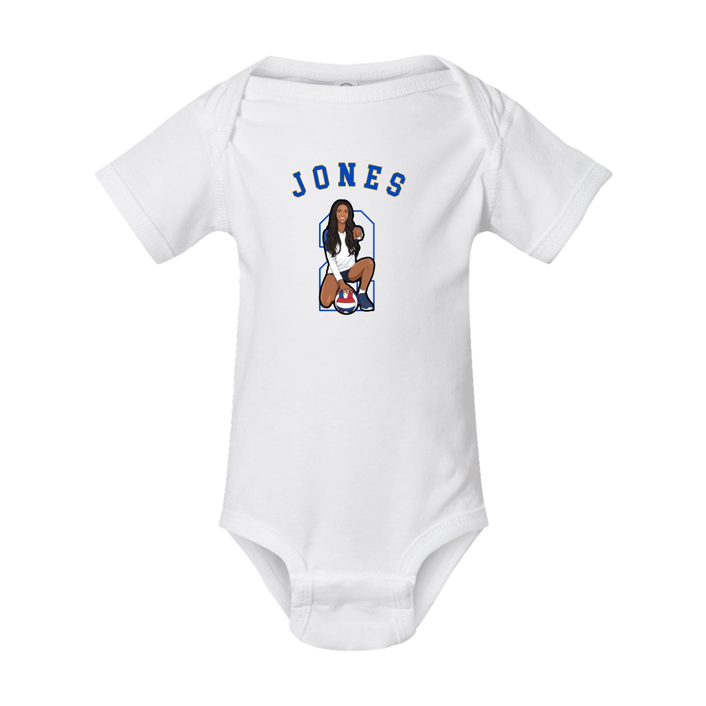 Baby Onesie — Shirsey Arch in White