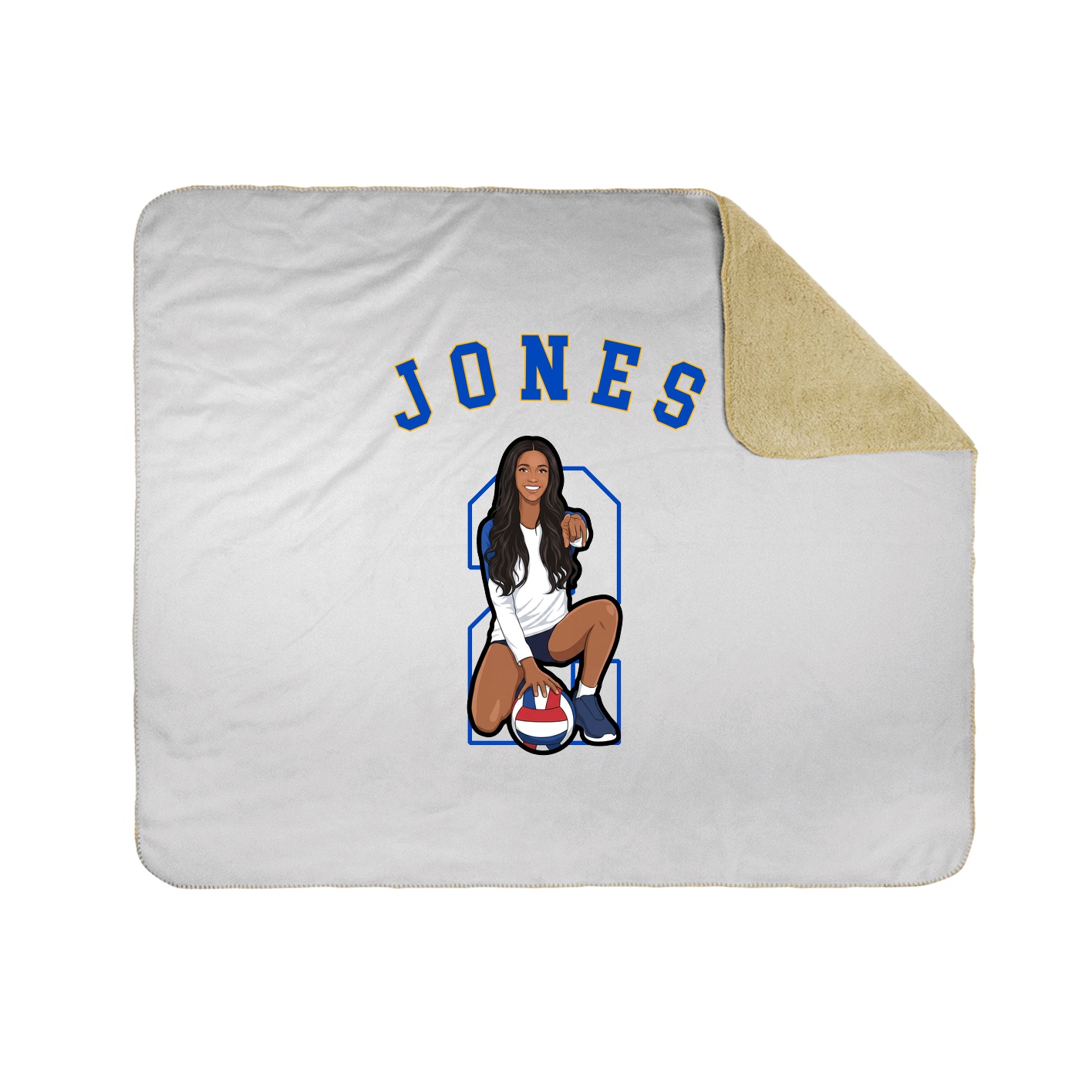 Throw Blanket — Shirsey Arch in White