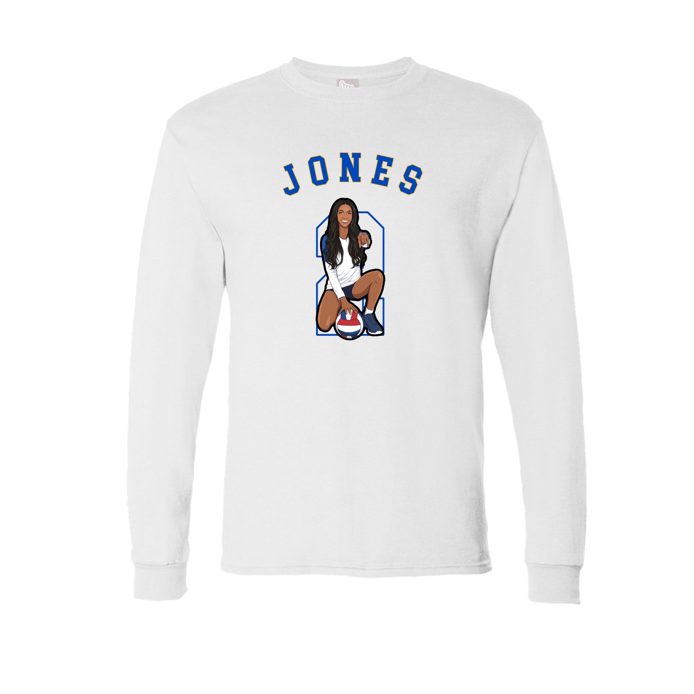 Long Sleeve Tee — Shirsey Arch in White