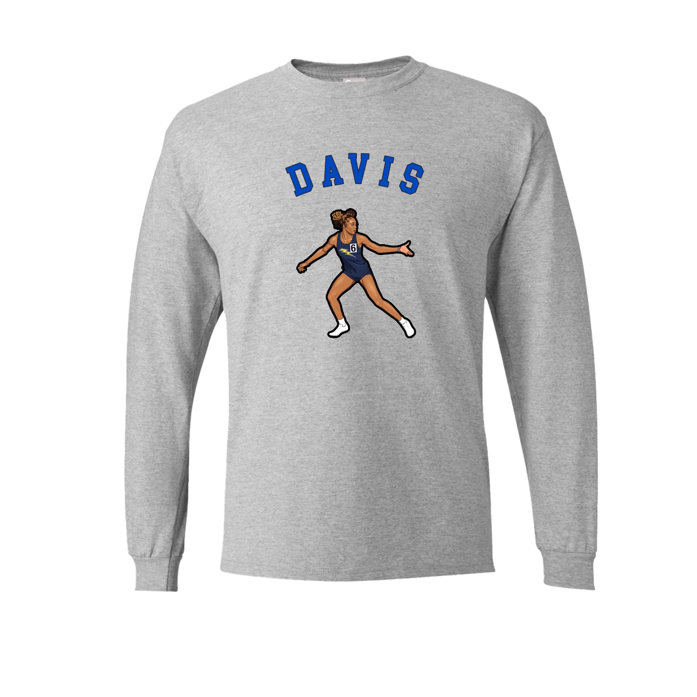Long Sleeve Tee — Shirsey Arch in Grey