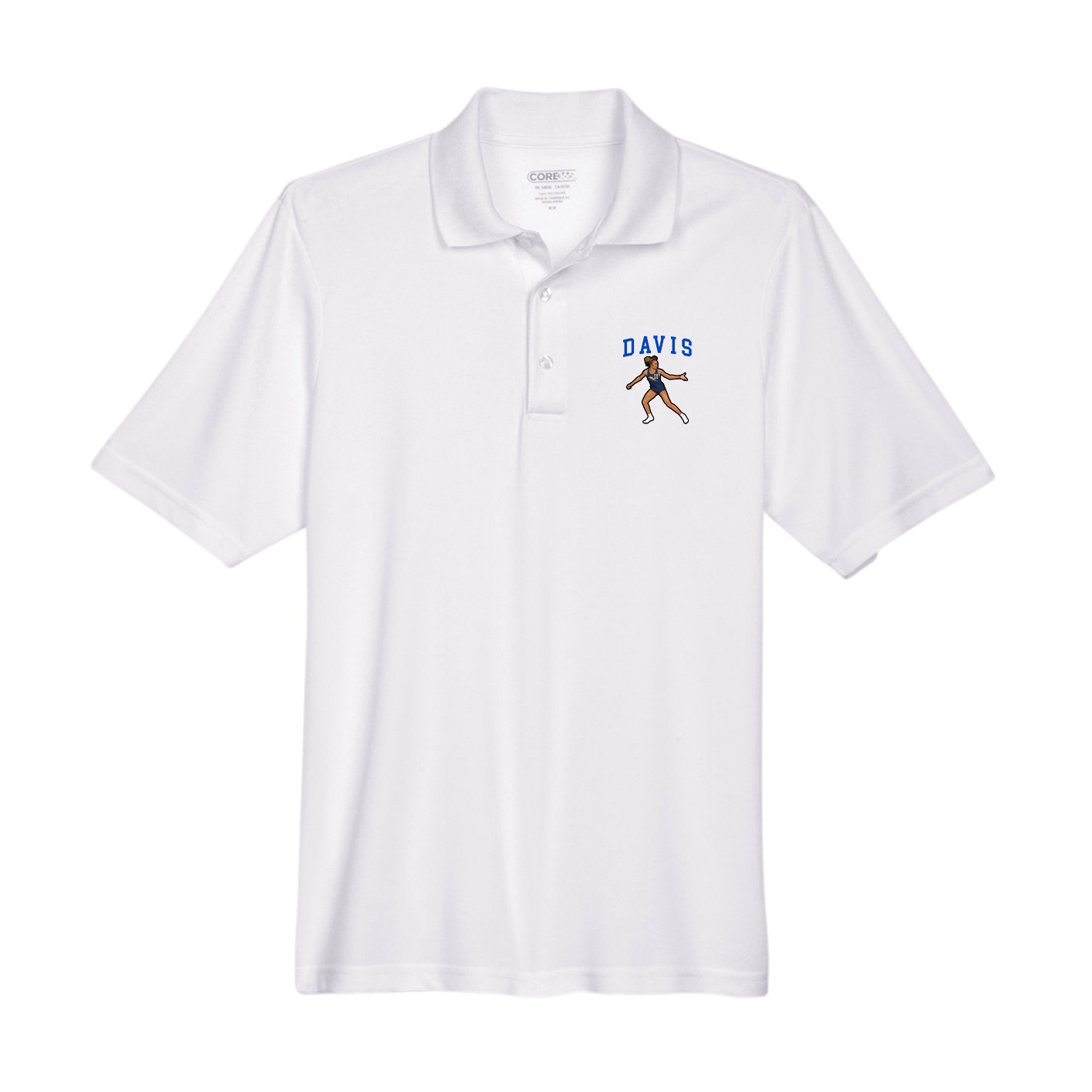 Performance Polo — Shirsey in White