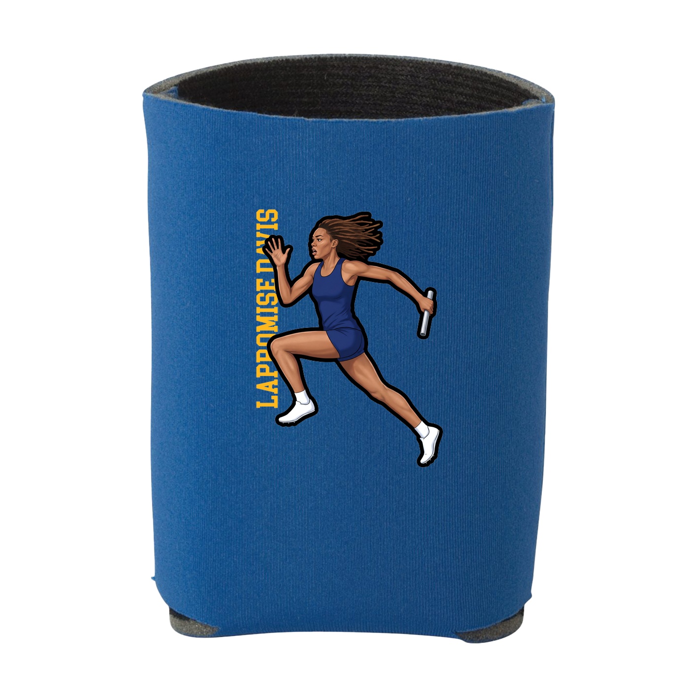 Can Holder — Name Vertical in Royal