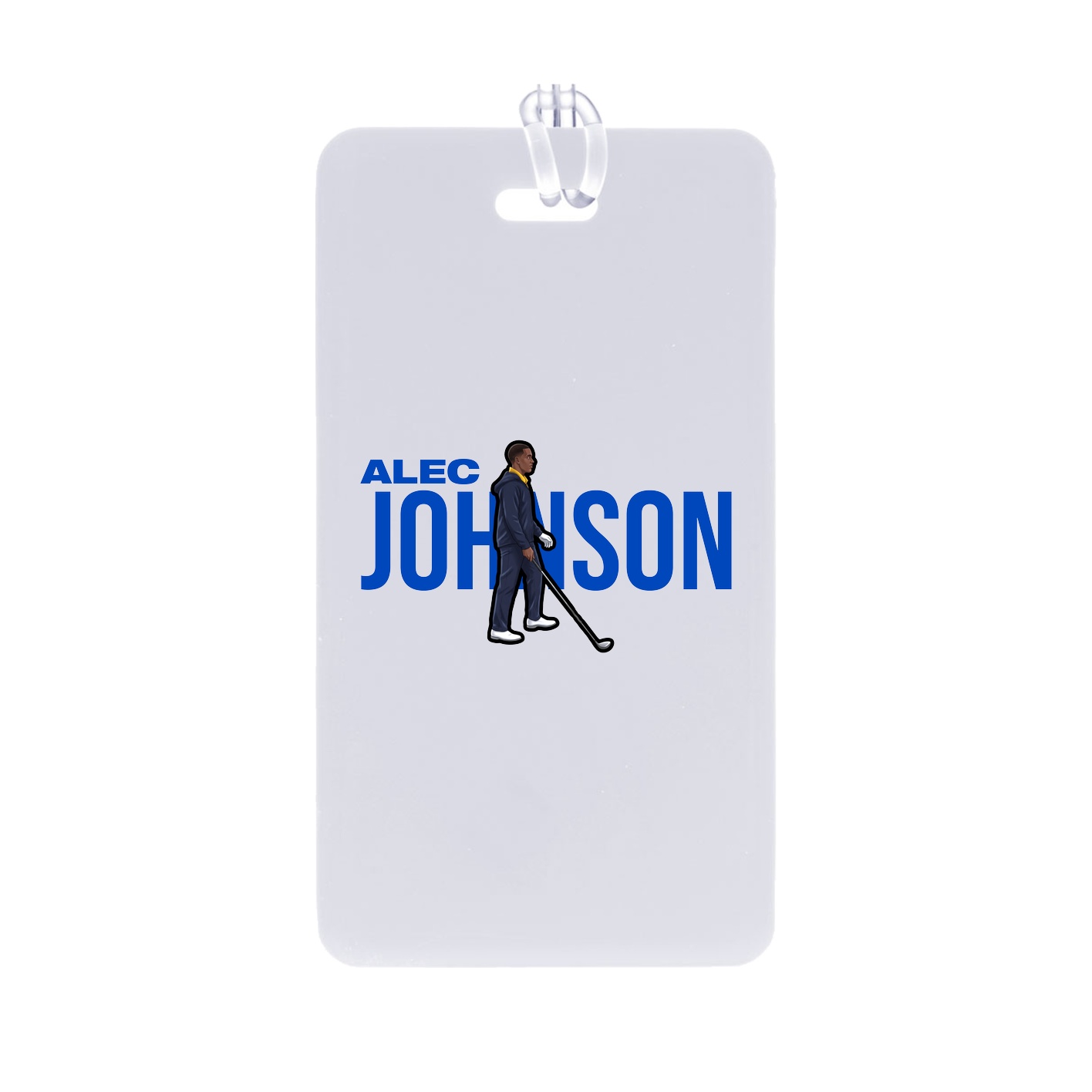 Bag Tag — Player Name in Classic
