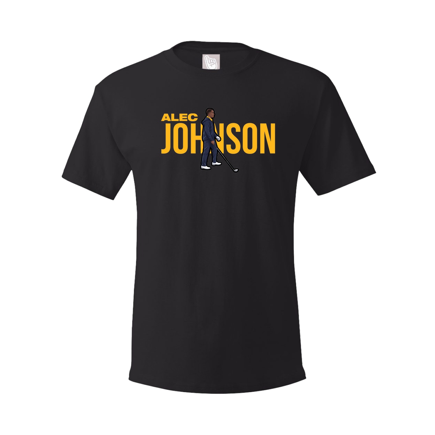 Youth Tee — Player Name in Black