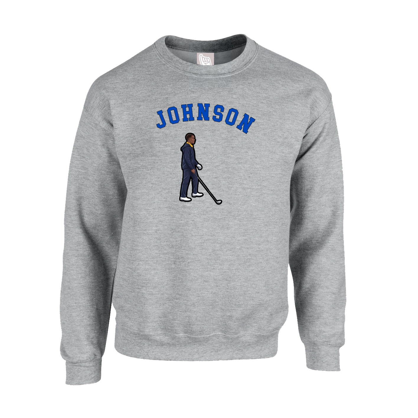 Fleece Crew — Shirsey Arch in Grey
