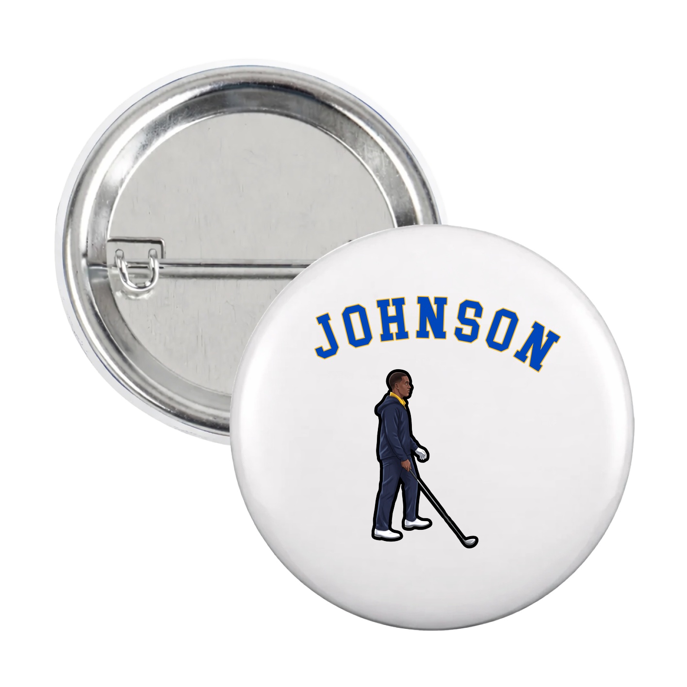 Game Day Button — Shirsey Arch in White