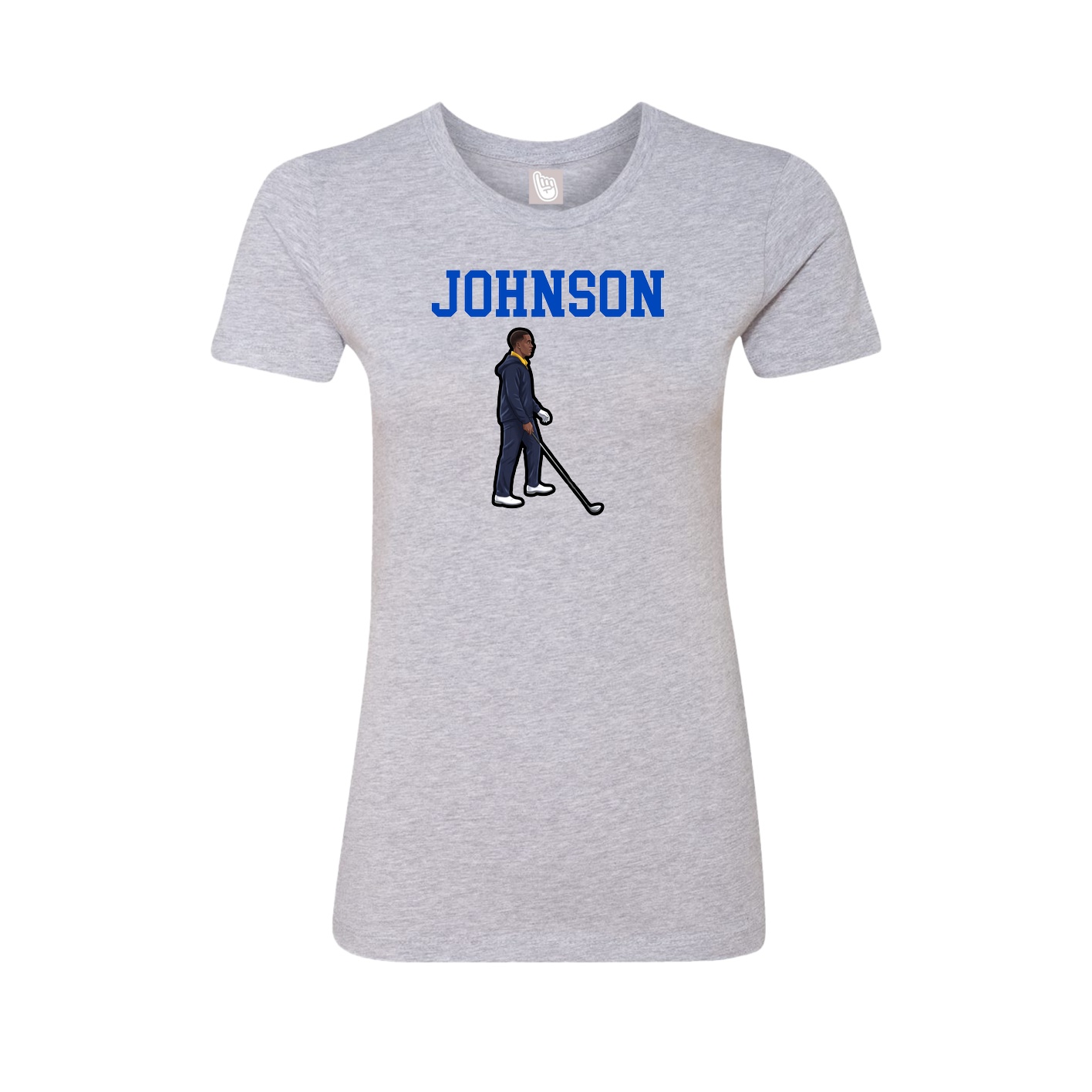 Fitted Women's Tee — Shirsey in Grey