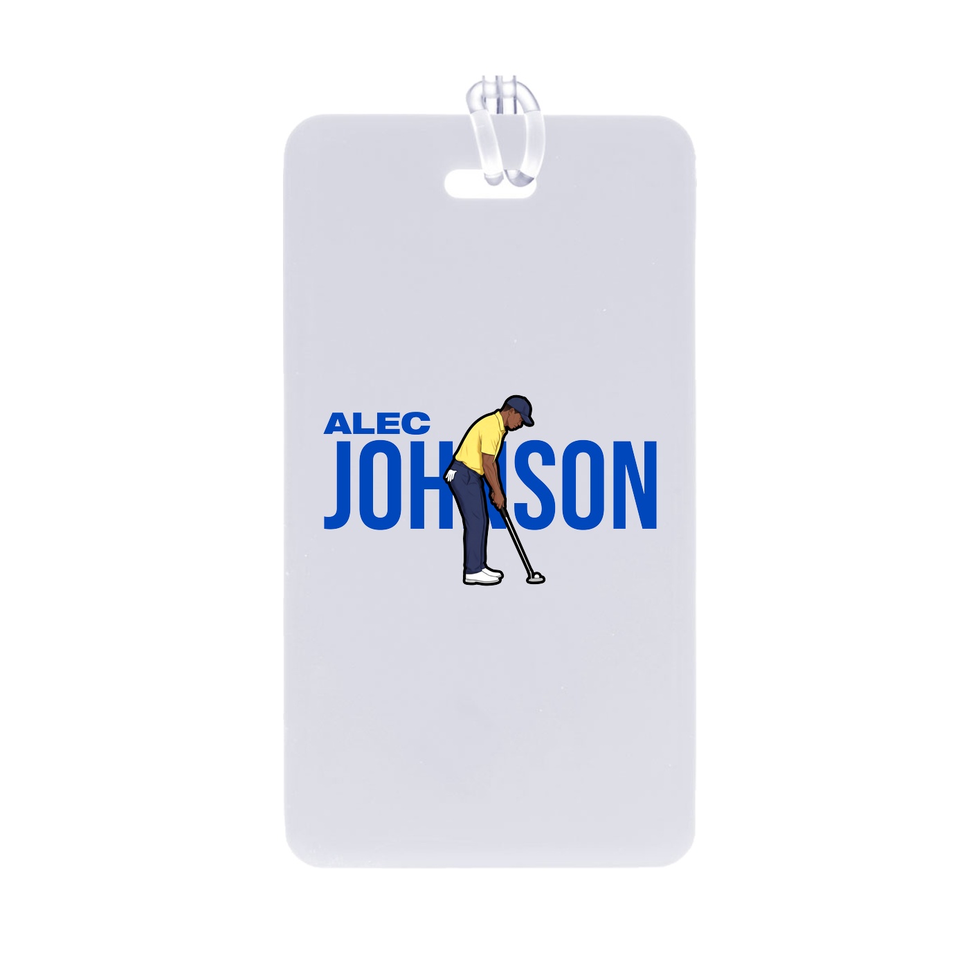 Bag Tag — Player Name in Classic