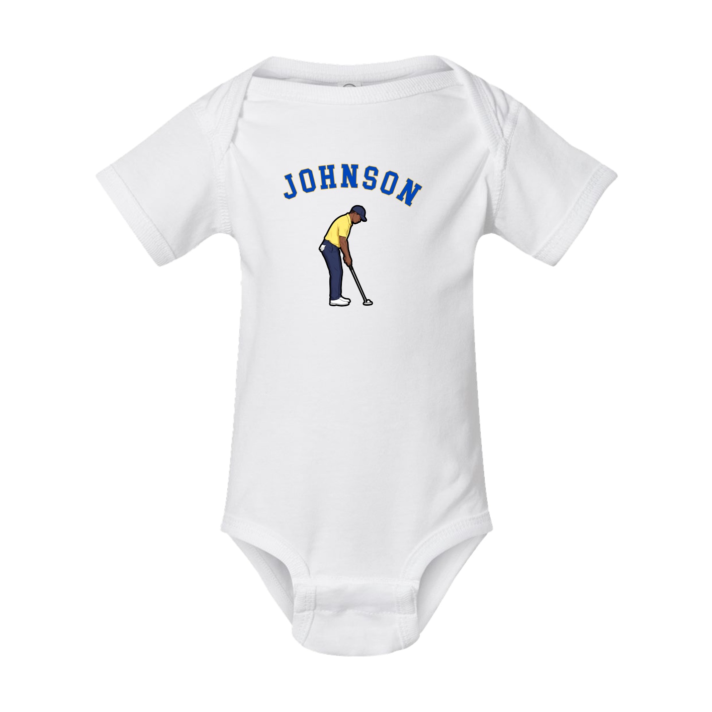 Baby Onesie — Shirsey Arch in White
