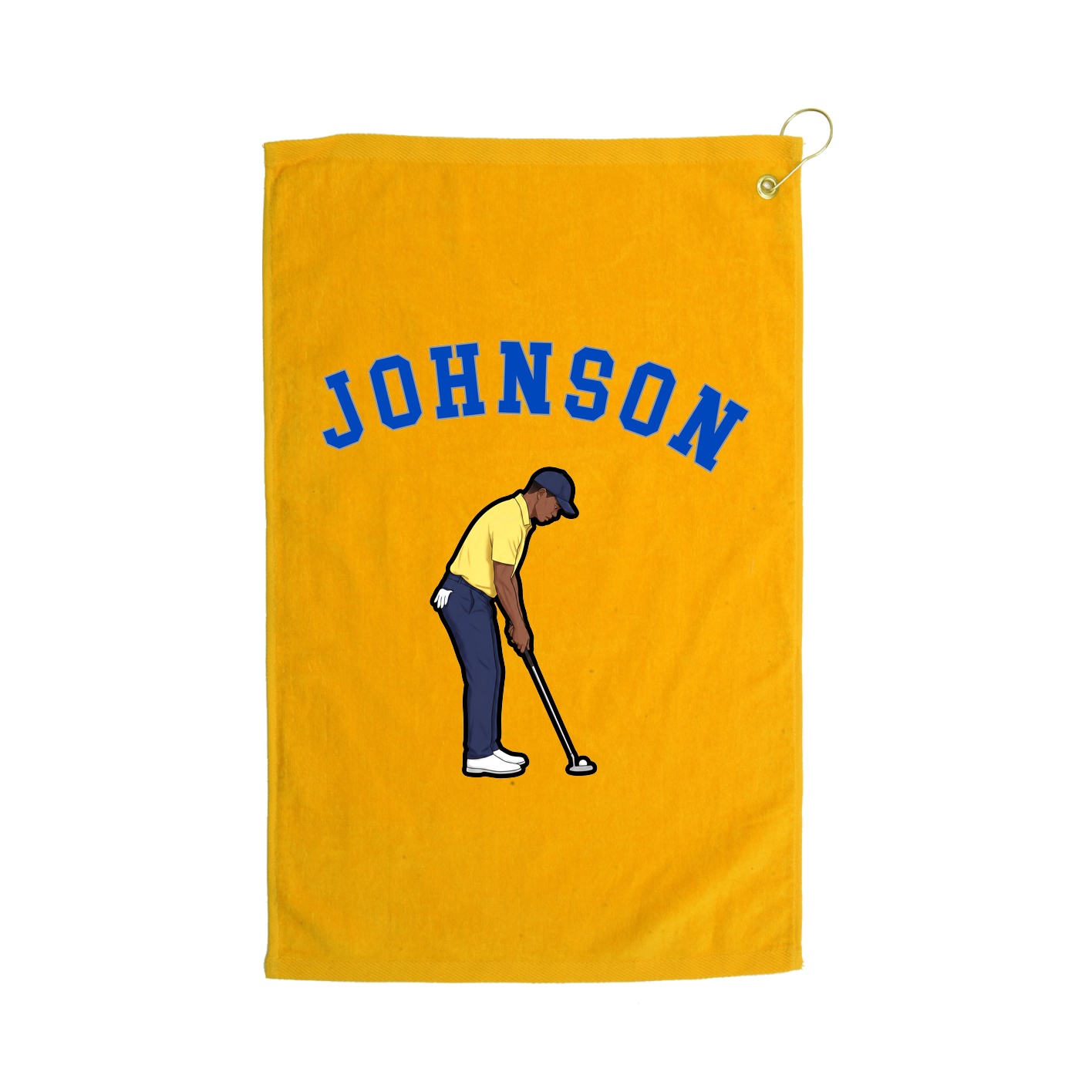 Golf Towel — Shirsey Arch in Gold