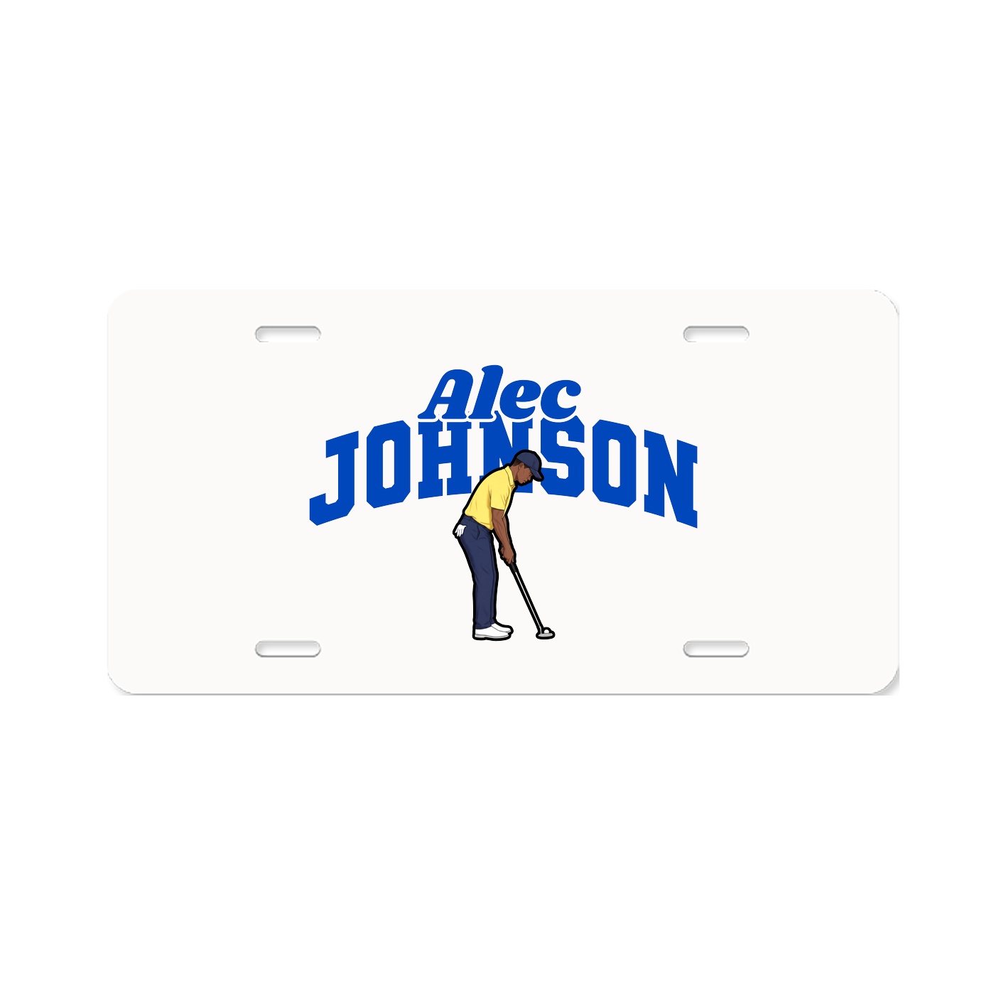 License Plate — Signature Arch in Classic