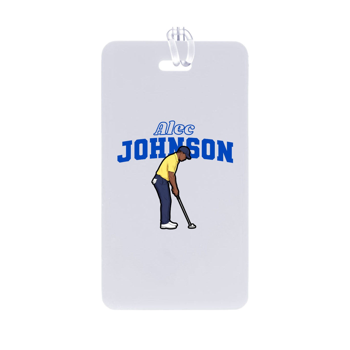 Bag Tag — Name Arch in Classic