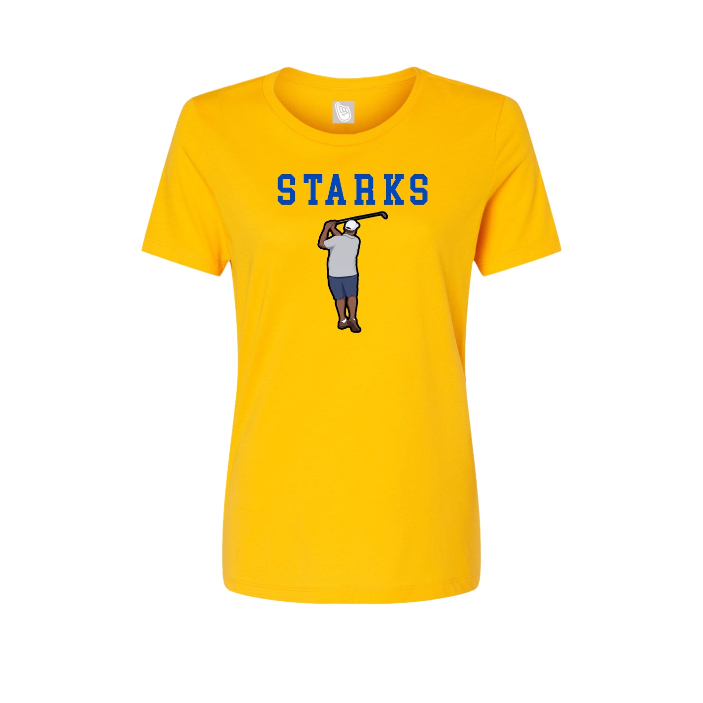 Fitted Women's Tee — Shirsey in Gold