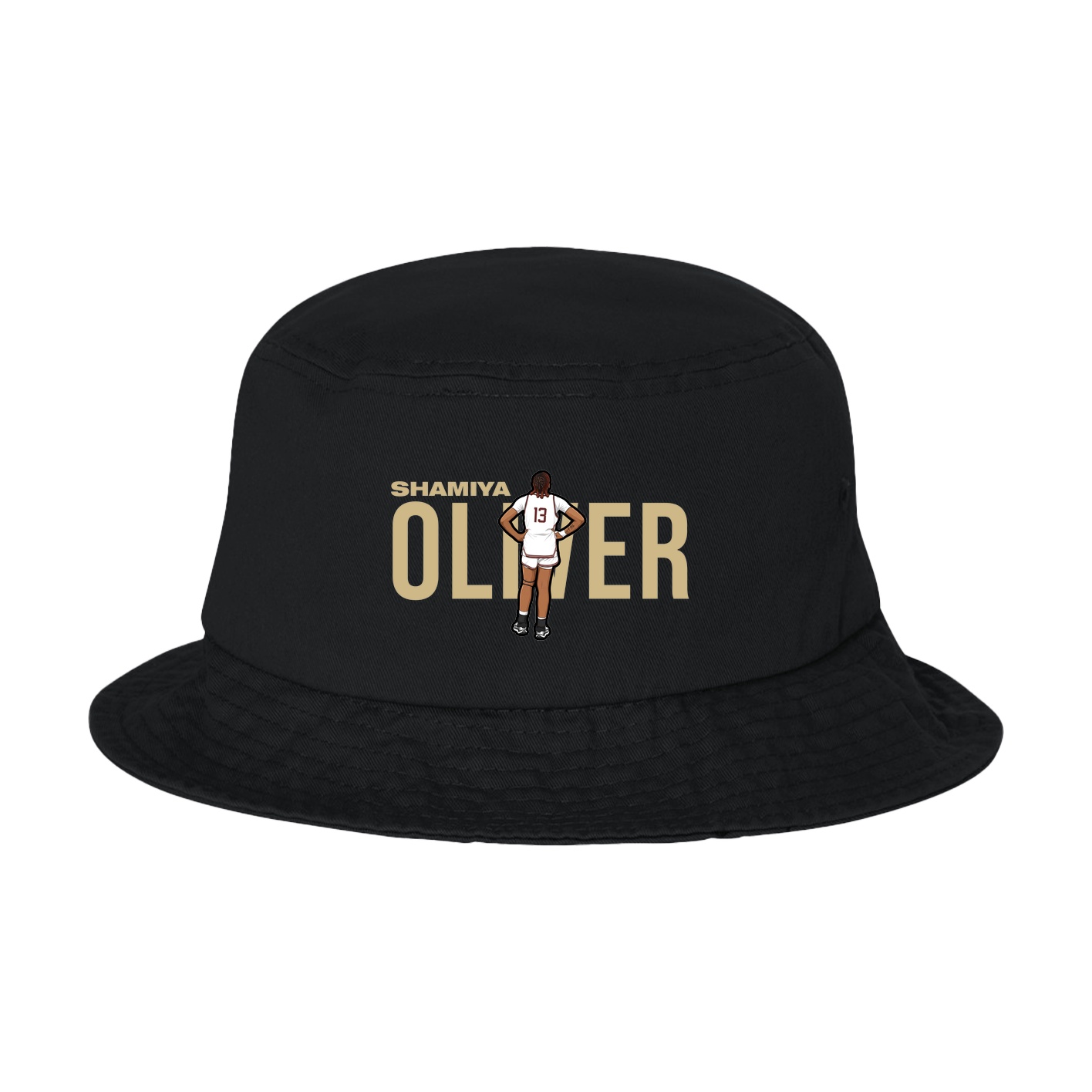 Bucket Cap — Player Name in Black