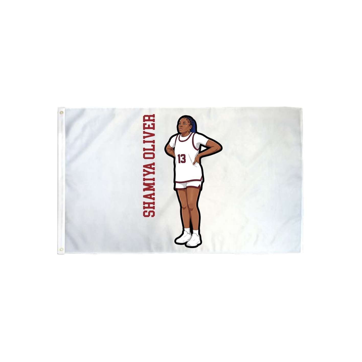 3x5 Flag — Name Vertical in Classic