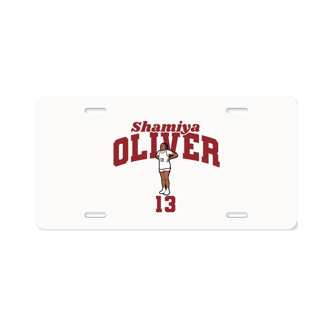 License Plate — Signature Arch in Classic
