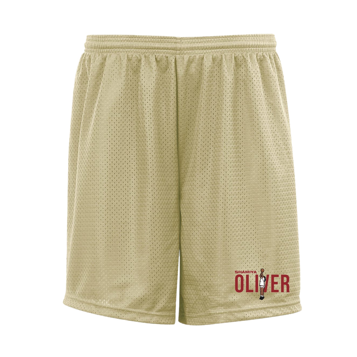Shorts — Player Name in Vegas Gold