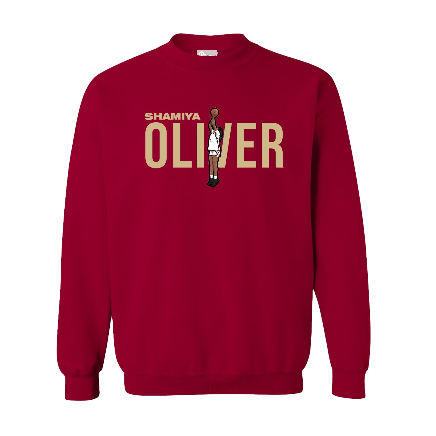 Fleece Crew — Player Name in Cardinal