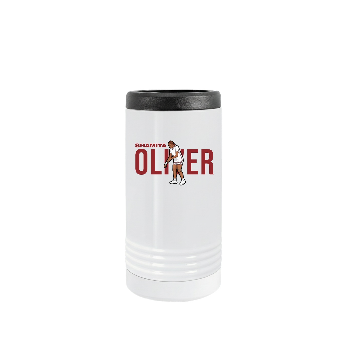 Slim Beverage Holder — Player Name in White