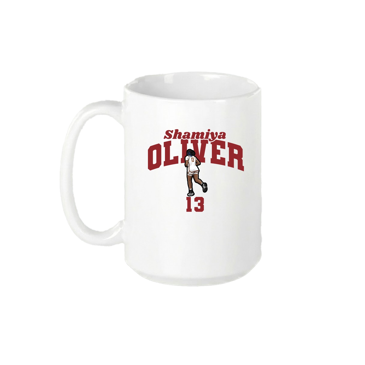 15oz Coffee Mug — Signature Arch in White
