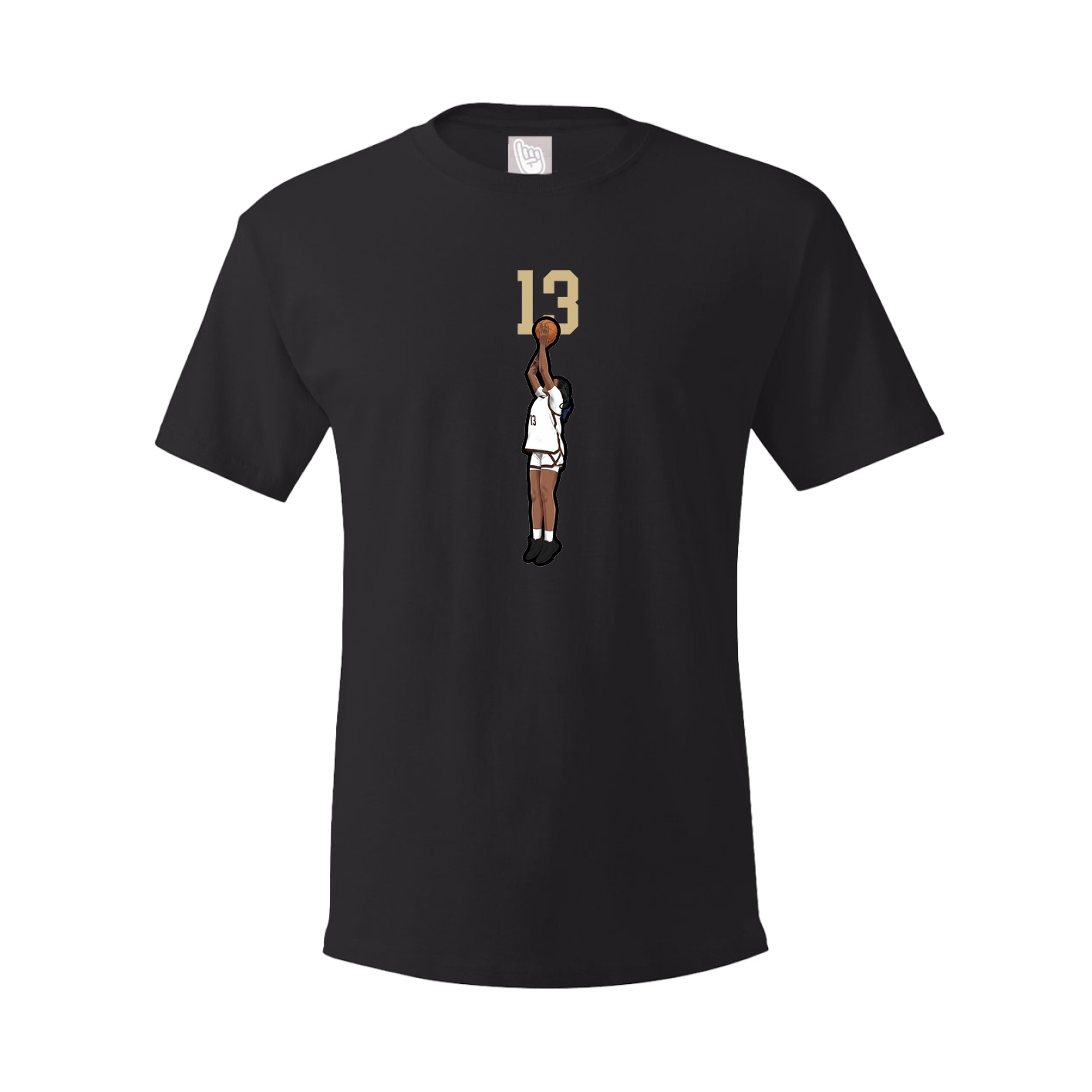 Tee — Number Top in Black