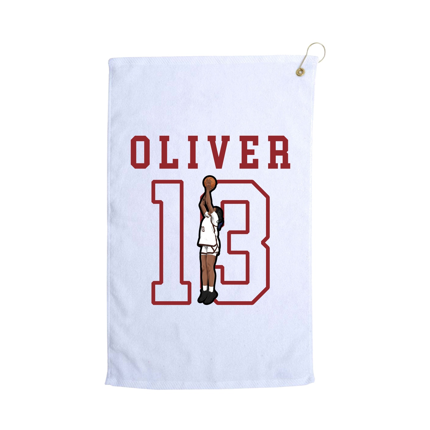Golf Towel — Shirsey in White