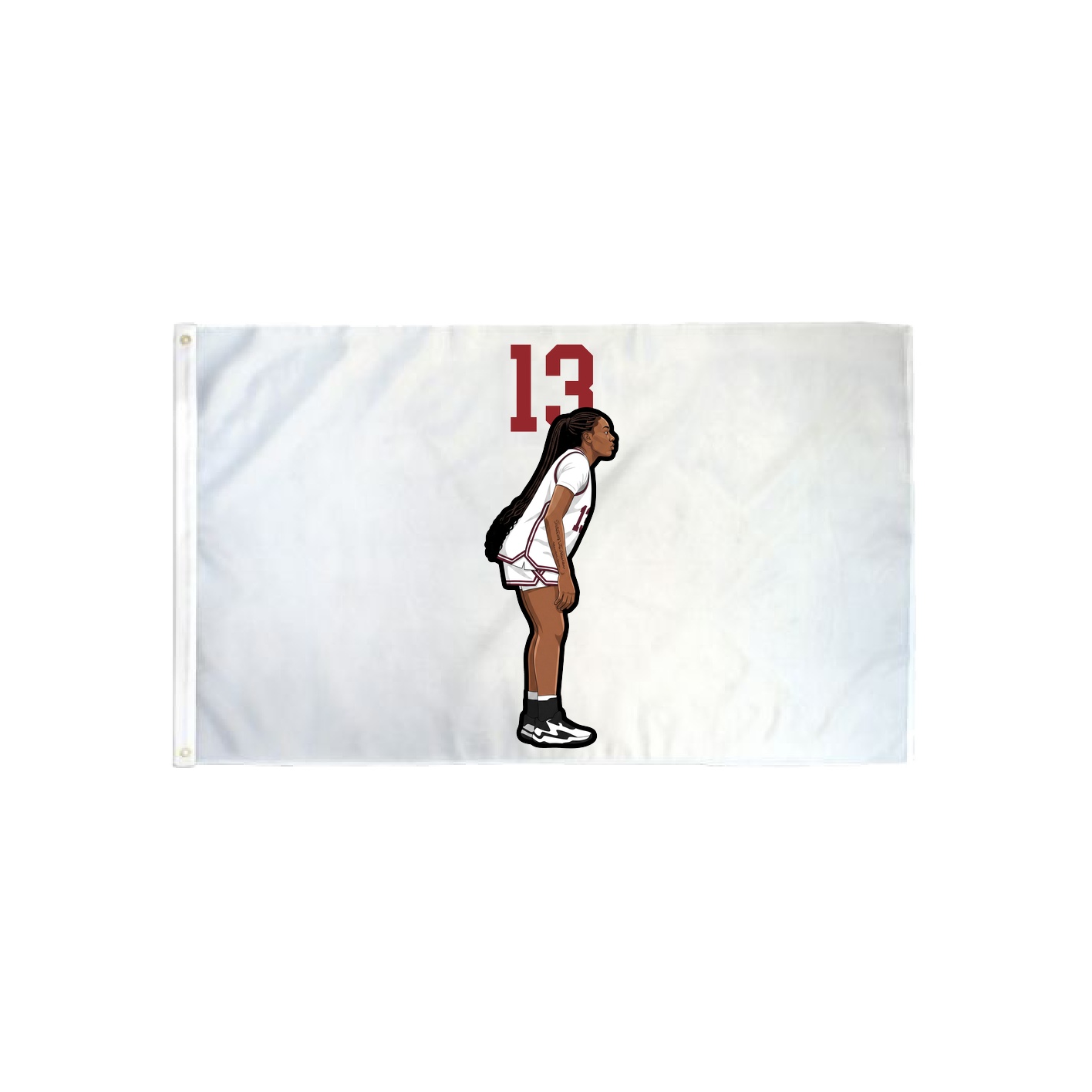 3x5 Flag — Number Top in Classic