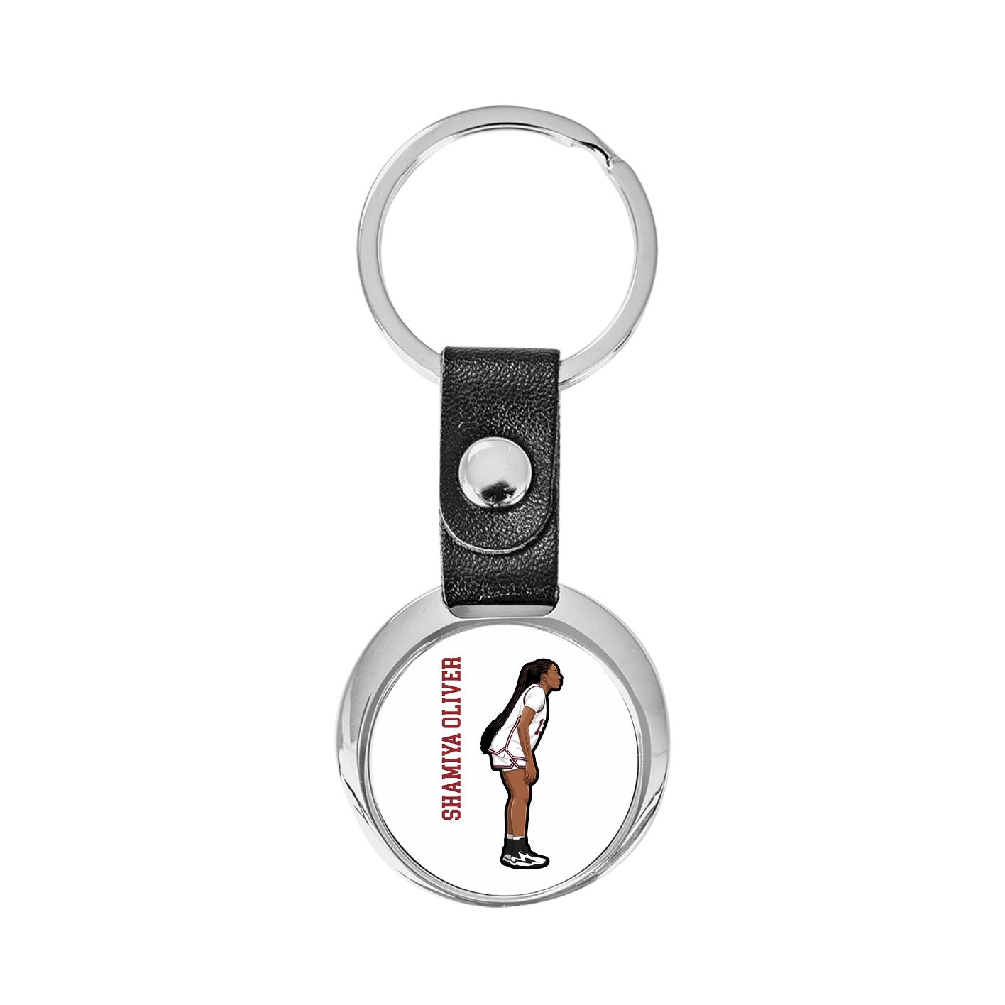 Key Chain — Name Vertical in Classic
