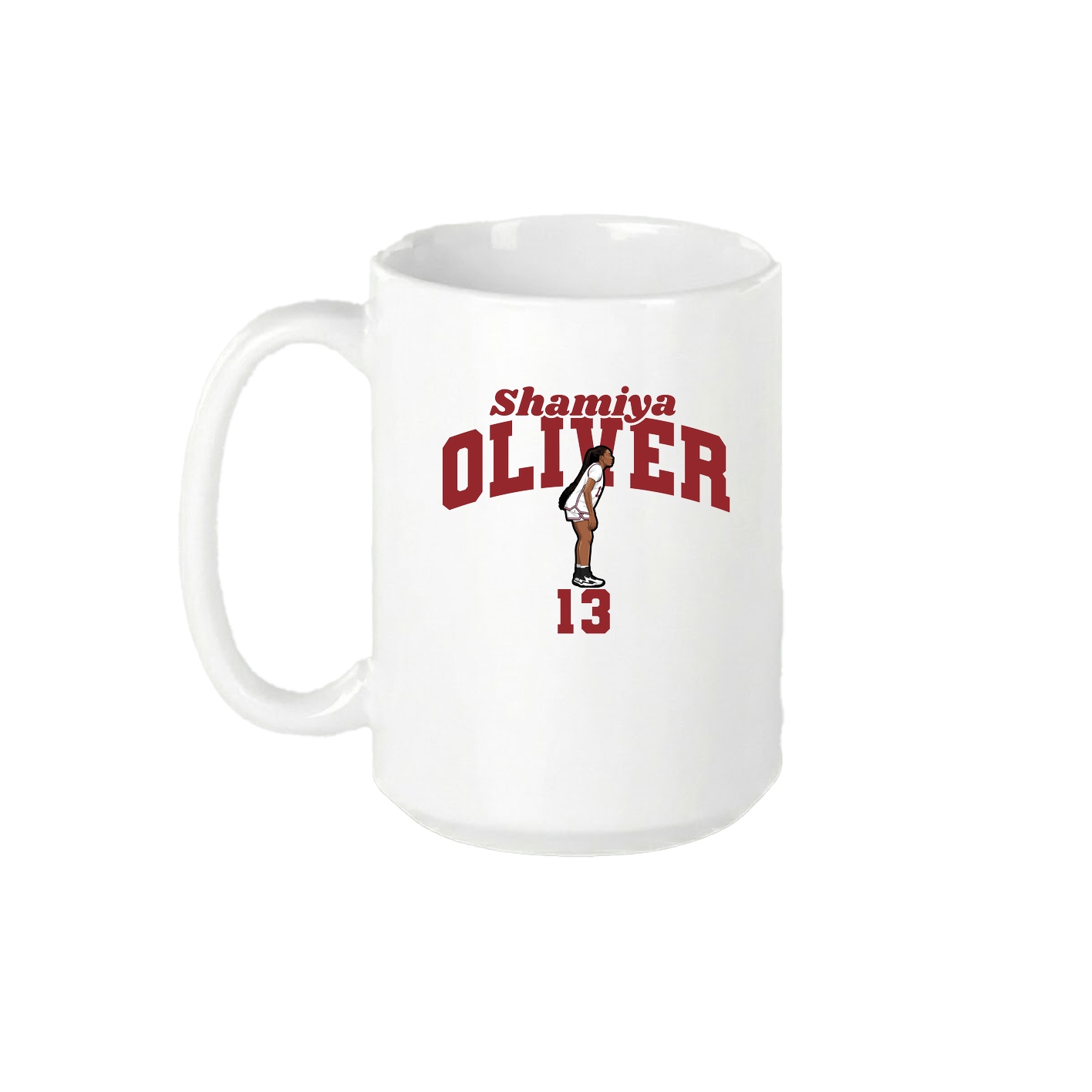 15oz Coffee Mug — Signature Arch in White