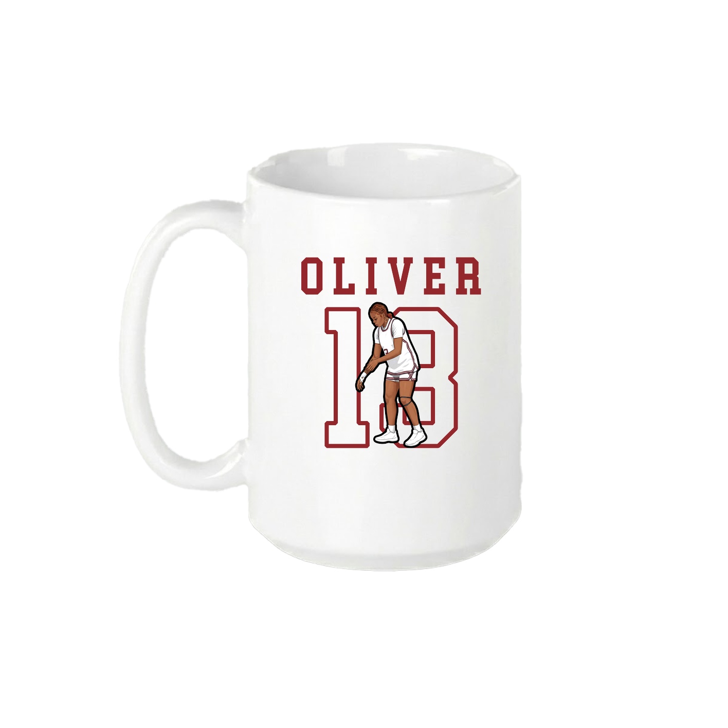 15oz Coffee Mug — Shirsey in White