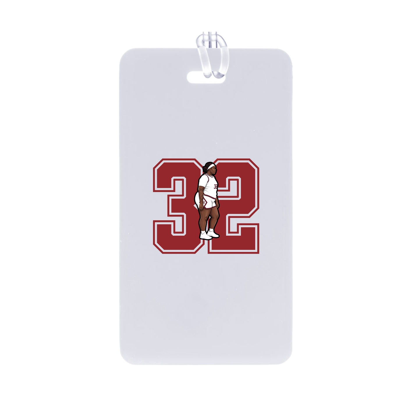 Bag Tag — Number in Classic