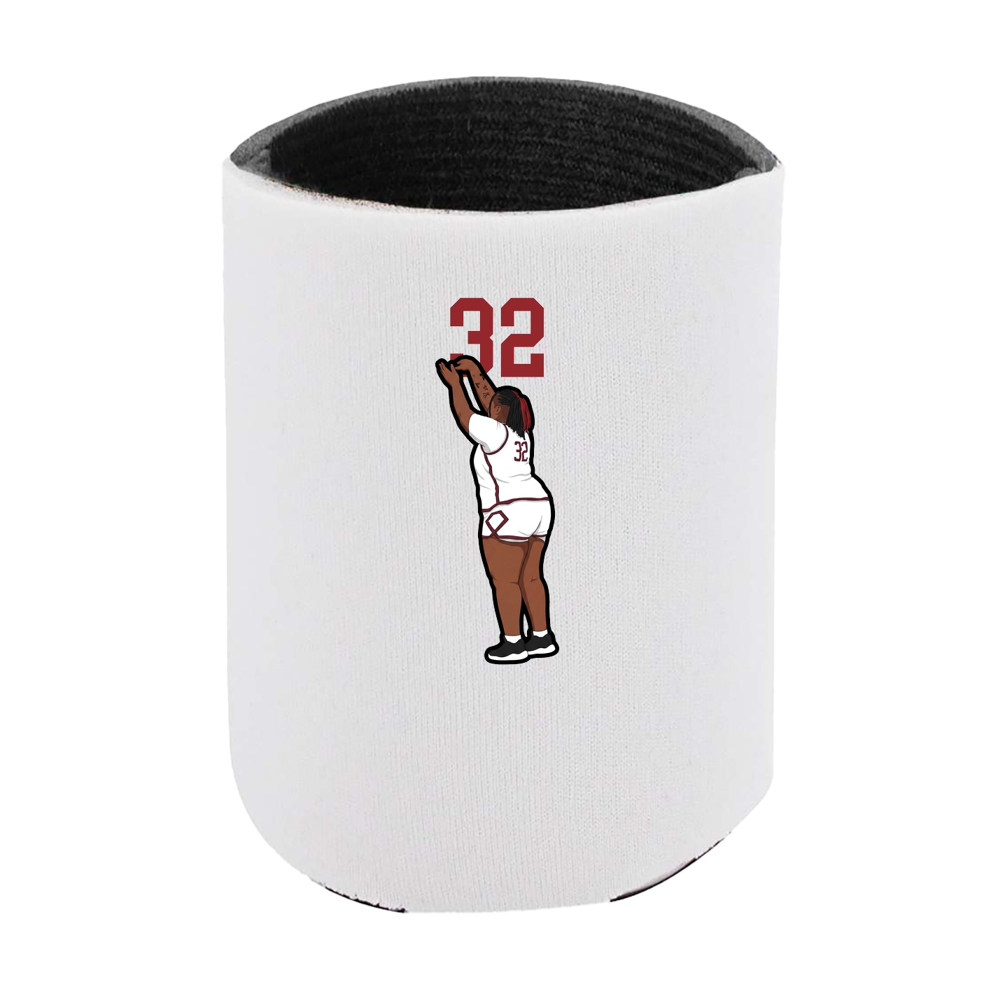Can Holder — Number Top in White
