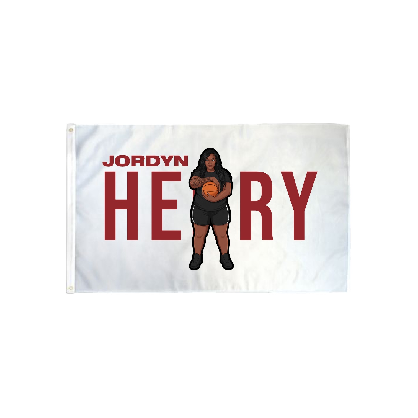 3x5 Flag — Player Name in Classic