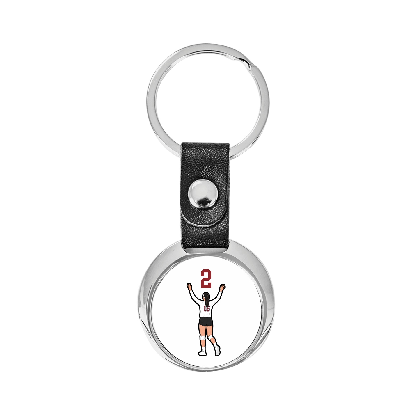 Key Chain — Number Top in Classic