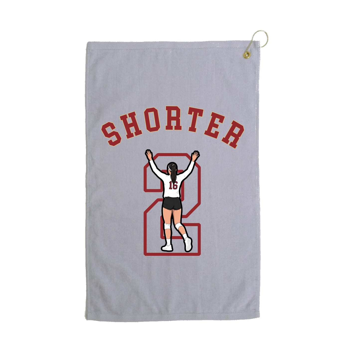 Golf Towel — Shirsey Arch in Grey